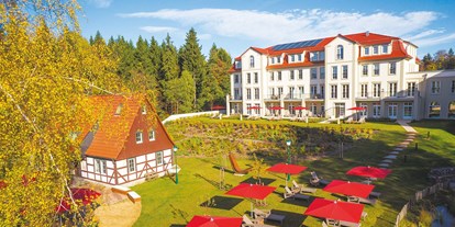 Naturhotel - Bio-Anteil: mind. 50% Bio - Sachsen-Anhalt Süd - Hotelpark - Naturresort Schindelbruch