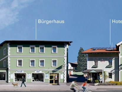 Naturhotel - TV/Radio - Salzburg-Stadt (Salzburg) - Unsere Gebäude - Das Grüne Hotel zur Post - 100% BIO