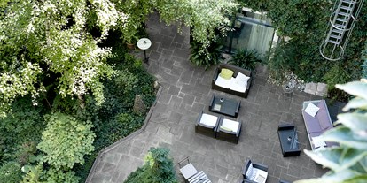 Naturhotel - Green Meetings werden angeboten - Wien - Garten mit Loungebereich - Boutiquehotel Stadthalle