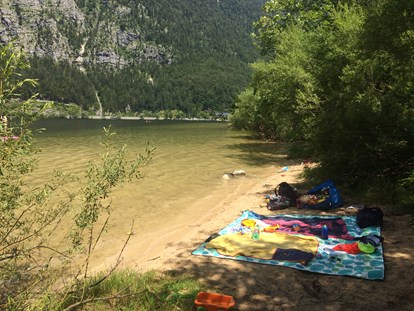 Naturhotel - Umgebungsschwerpunkt: Fluss - Oberösterreich - "Geheimplätze" am 500 Meter entfernten See (Hallstättersee) - THE GREEN LODGE 