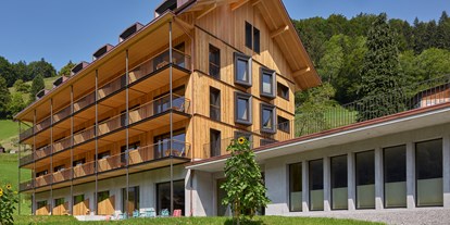 Naturhotel - Bio-Anteil: mind. 50% Bio - Münster VS - Holz100-Bauweise ChieneHuus - ChieneHuus