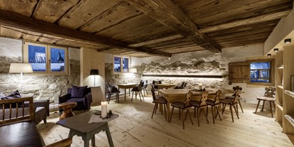 Naturhotel - WLAN: eingeschränktes WLAN - Vorarlberg - Der historische "Käskeller" ist Raum und Begegnung und Austausch - Biohotel Oswalda Hus