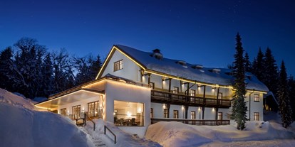 Naturhotel - Bio-Hotel Merkmale: Naturbadeteich - Vorarlberg - Bödele Alpenhotel im Winter - BÖDELE ALPENHOTEL