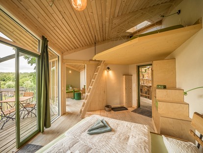 Naturhotel - Recyclingpapier - Baumhaus Suite - BIO-Hotel Kenners LandLust