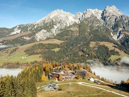 Naturhotel - Umgebungsschwerpunkt: Berg - Kitzbühel - Alleinlage auf 1050 Metern - Holzhotel Forsthofalm