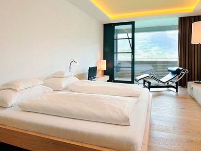 Naturhotel - Massagen - Südtirol - Bozen - Doppelzimmer Meran-Blick - Biohotel und Wellnesshotel Pazeider