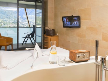 Naturhotel - Bezahlsysteme: EC-Karte - Südtirol - Meran - Doppelzimmer Meran Romantik - Biohotel und Wellnesshotel Pazeider