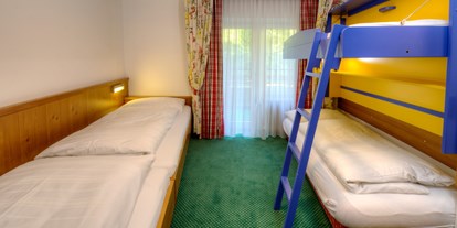 Naturhotel - Massagen - Salzburg - Kinderzimmer mit Etagenbett - The RESI Apartments "mit Mehrwert"