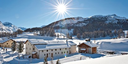 Naturhotel - Bio-Anteil: mind. 50% Bio - Schweiz - Aussenansicht Winter - Chesa Pool