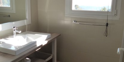 Naturhotel - Umgebungsschwerpunkt: Meer - Badezimmer "Anglaise" - Abriecosy