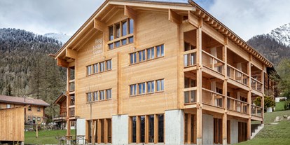Naturhotel - Preisklasse: €€€ - Wallis - Aussenansicht - Berglodge Goms