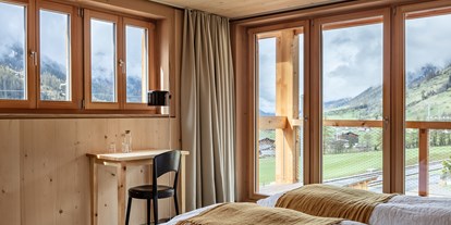 Naturhotel - Bio-Hotel Merkmale: Naturgarten - Schweiz - Doppelzimmer - Berglodge Goms