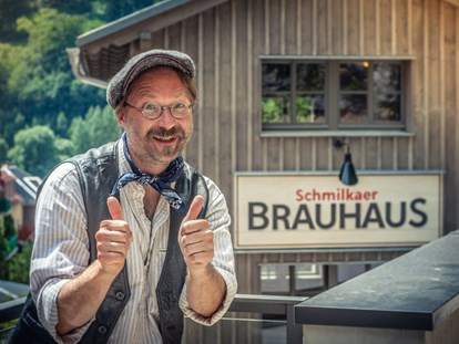 Naturhotel - Rezeption: 15 h - Sächsische Schweiz - Selbstgebrautes Bio-Bier kommt bei uns aus dem Schmilkaer Brauhaus - Bio- & Nationalpark-Refugium Schmilka