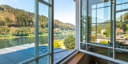 Naturhotel - Sonnenterrasse - Sächsische Schweiz - Bio-Apartments Villa Thusnelda