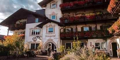 Naturhotel - Energieversorgung: 100 % Ökostrom - Trentino - Ansicht Hotel - Bio & Bikehotel Steineggerhof