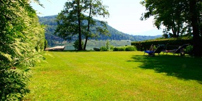 Naturhotel - auch für Familien mit Kindern - Diex - Badestrand des Klopeiner See - Loving Hut am Klopeiner See