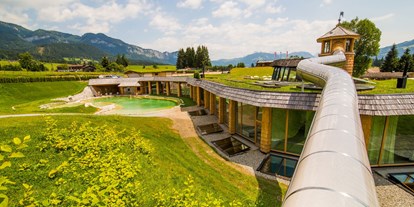 Naturhotel - Bio-Küche: Allergikerküche - Going am Wilden Kaiser - Wasserrutsche - Biohotel Stanglwirt