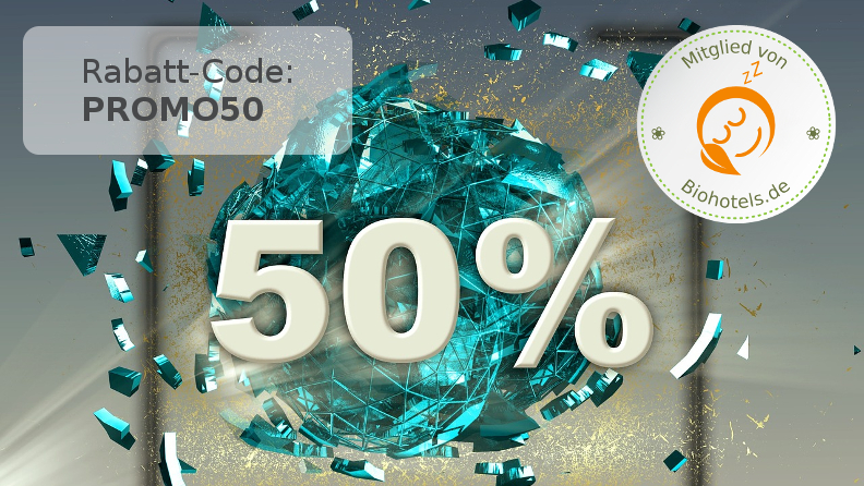 Corona crisis hits tourism - 50% discount for new customers - Biohotels.de