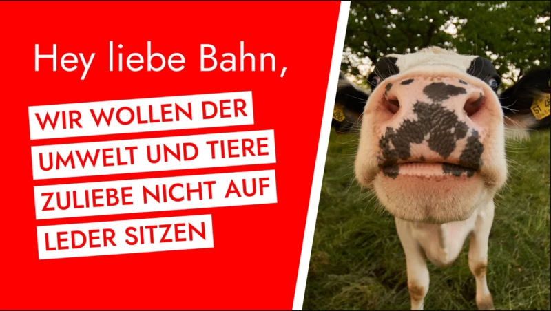 Against leather on Deutsche Bahn