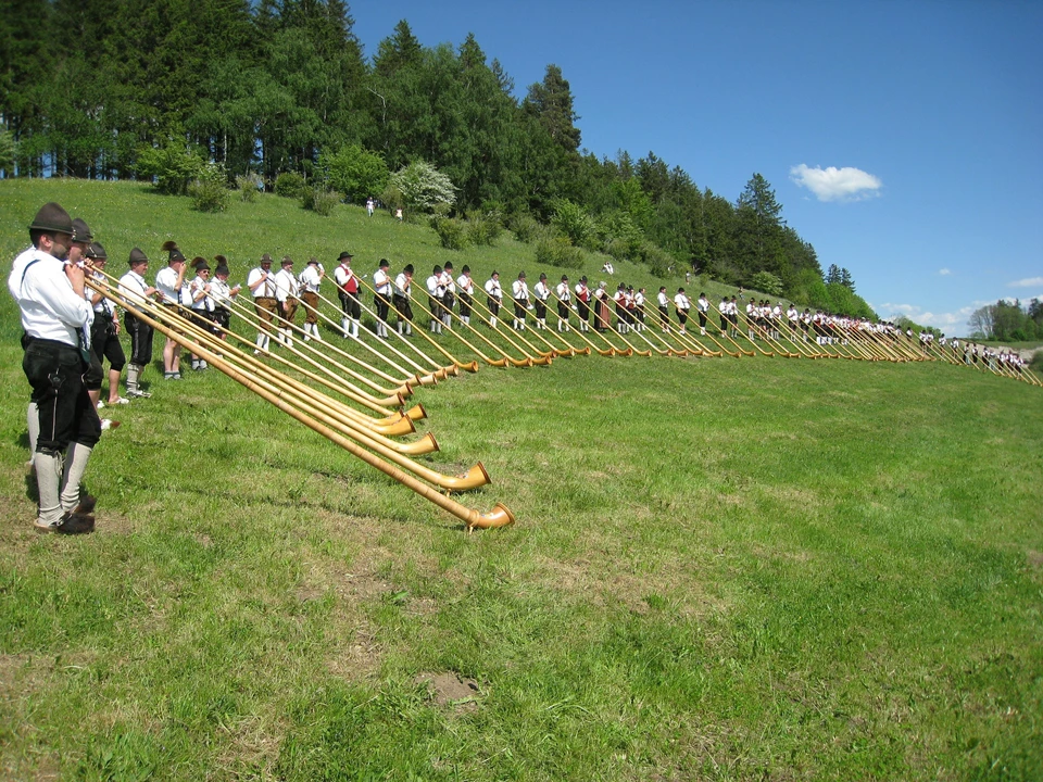 Alphorns in the Allgäu