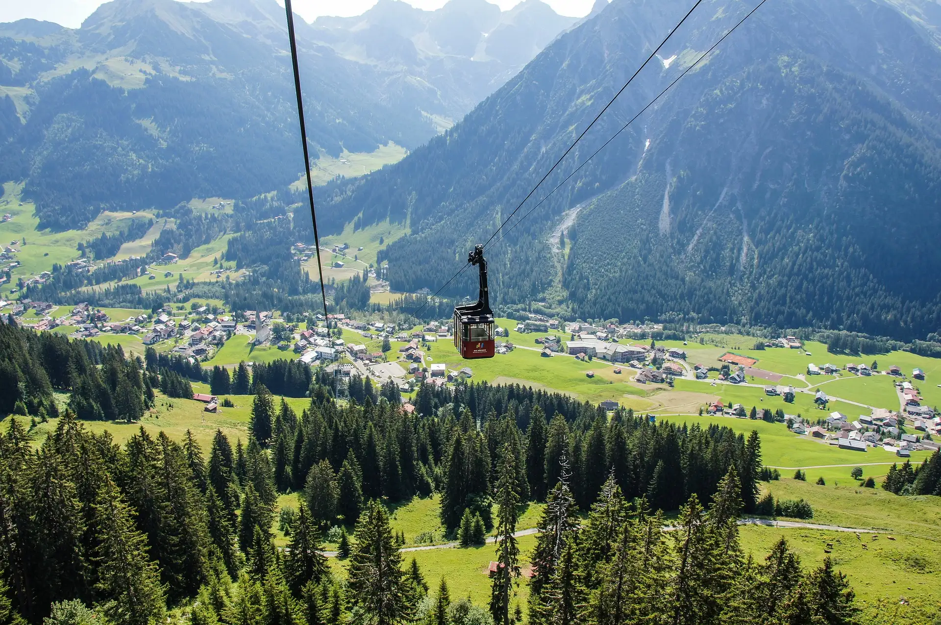 Kleinwalsertal in Vorarlberg, Österreich