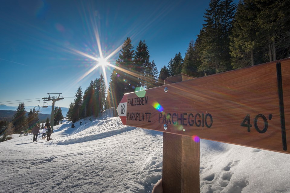Skifahren im BIO Urlaub in Meran, Südtirol - Biohotels