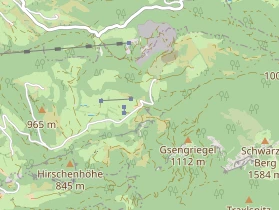 Organic hotel on map