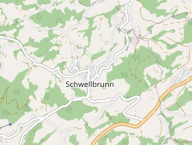 Organic hotel on map