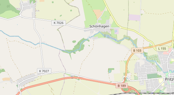 Organic hotel on map