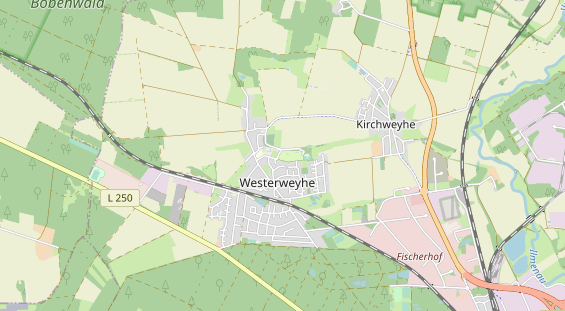 Organic hotel on map