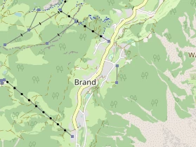 Biohotel auf Karte