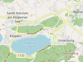 Organic hotel on map