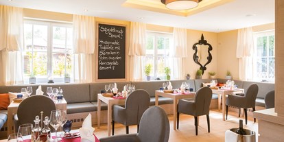 Naturhotel - Vienenburg - Restaurant mit Bio-Qualität - Naturresort Schindelbruch
