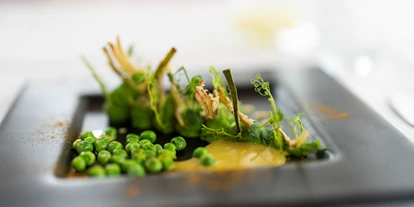 Naturhotel - Bio-Küche: Bio-vegan möglich - Satteins - 4-Gang Abendessen Vorspeise - Sonnenberg Health Hotel