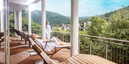 Nature hotel - Bio-Küche: Rohkost möglich - Unterreichenbach (Calw) - Sonnenterrasse - SCHWARZWALD PANORAMA