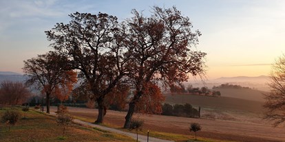 Naturhotel - Ökoheizung: Wärmepumpe - Recanati - Autumn beautiful color and landscape - RITORNO ALLA NATURA