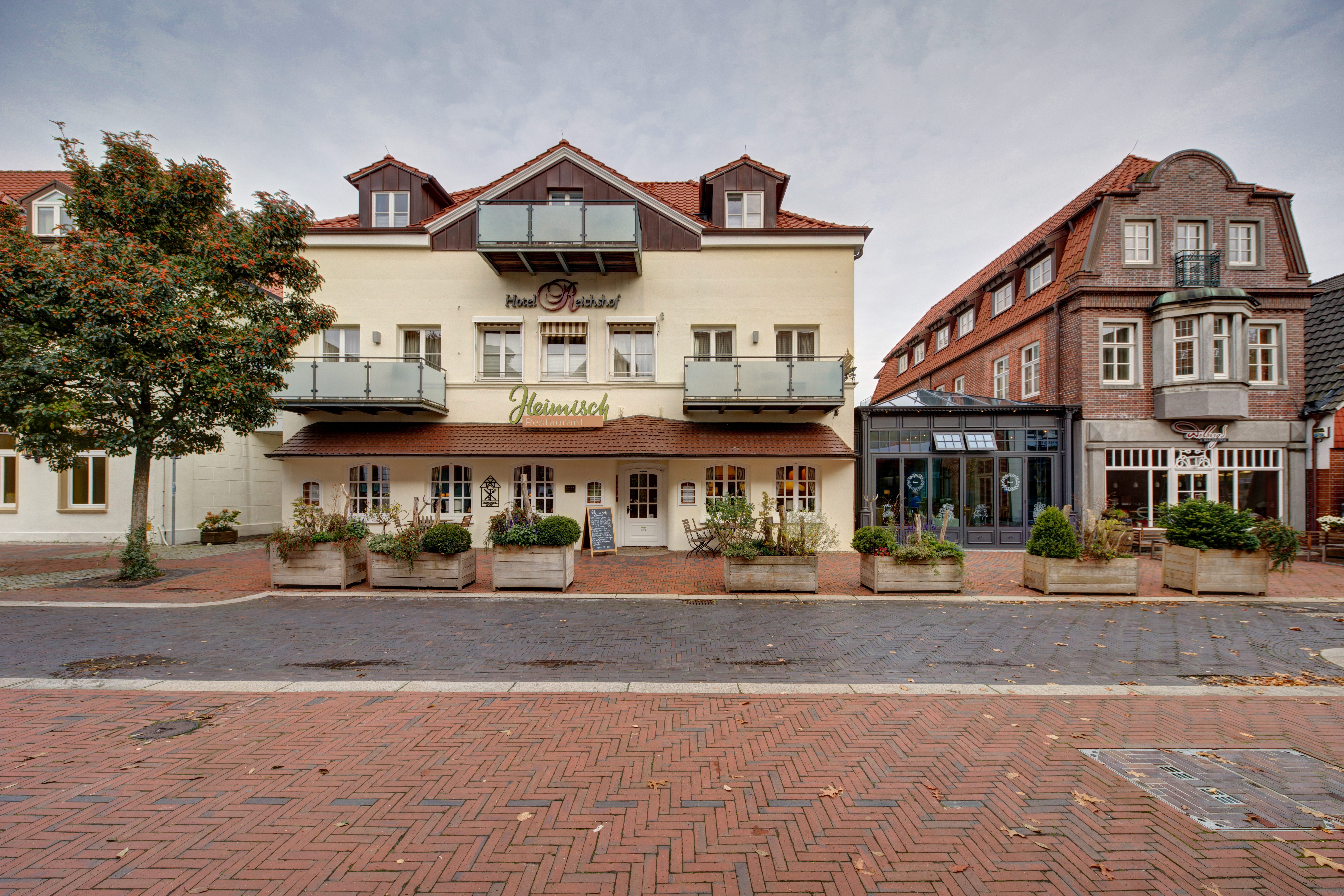 Biohotel - Außenbereich Fußgängerzone - Tides Boutique Hotel - by Romantik®