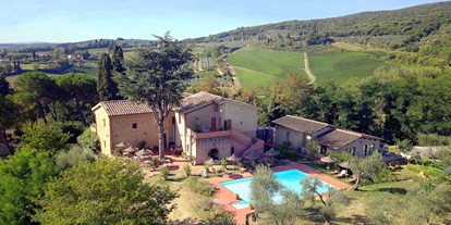Naturhotel - Bio-Wein (eigenes Weingut) - Bio-Agrivilla i pini in San Gimignano - Vegan Agrivilla I Pini