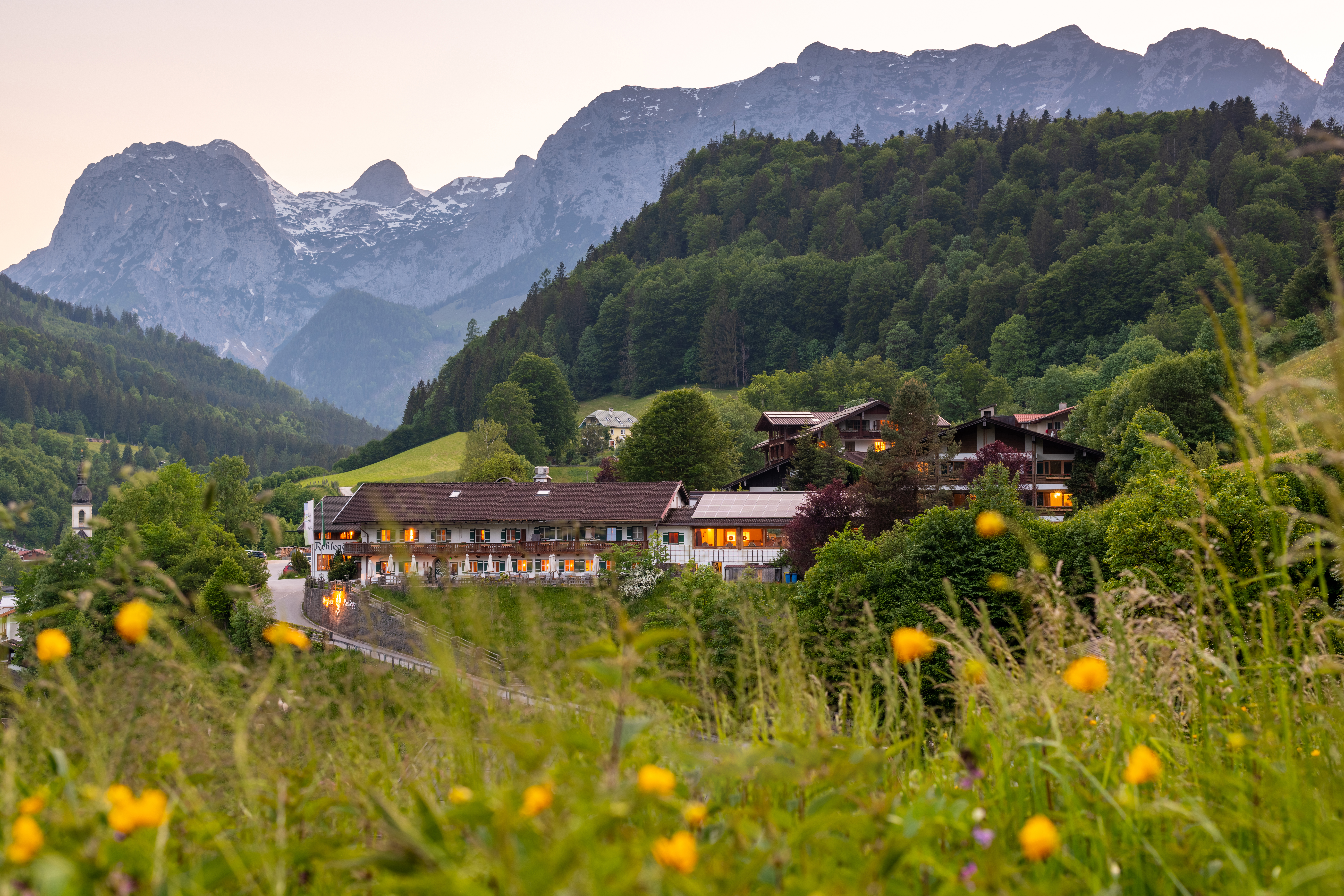 Biohotel - Aussenaufnahme Berghotel Rehlegg - Berghotel Rehlegg