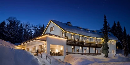 Naturhotel - Bio-Restaurant (nur für Hotelgäste): Öffentliches Restaurant - Baindt - Bödele Alpenhotel im Winter - BÖDELE ALPENHOTEL