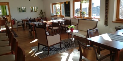Nature hotel - Massagen - Oberdrautal - Frühstücksraum - Veganer Gasthof zum Ederplan