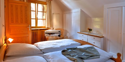 Nature hotel - Energieversorgung: 100 % Ökostrom - Steinach (Ortenaukreis) - Doppelzimmer des Biohotels - Gasthof Adler