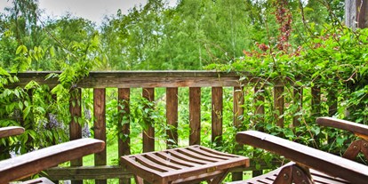 Nature hotel - Green Meetings werden angeboten - Lützow - Terrasse im Grünen - Gutshaus Stellshagen