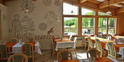 Nature hotel - Bio-Küche: Rohkost möglich - Campascio - Bio-Restaurant in Tschierv - Bio-Hotel Al Rom