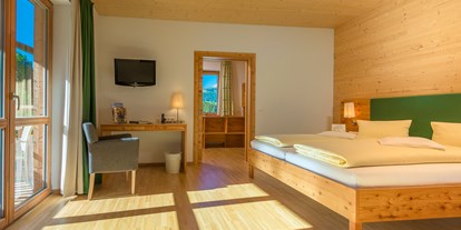 Nature hotel - Sonnenterrasse - Wertschach - Zimmer Edelweiss - BIO-Kinderhotel Kreuzwirt