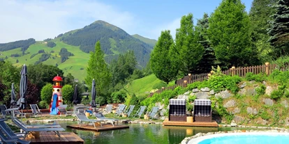 Naturhotel - Preisklasse: €€ - Heuberg (Lend) - Schwimmteich & Pool mit Blick zum Zwölferkogel - The RESI Apartments "mit Mehrwert"