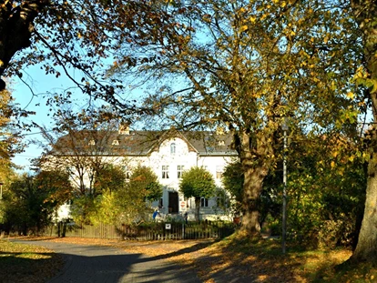 Naturhotel - Umgebungsschwerpunkt: Wald - Binz (Vorpommern-Rügen) - Gut Nisdorf im Herbst - Biohotel Gut Nisdorf