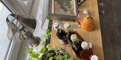 Naturhotel - Bio-Küche: Saisonale Speisen - PLZ 16868 (Deutschland) - Was erwartet UNSERE Gäste zum Frühstück - La Maison Bett & Bike