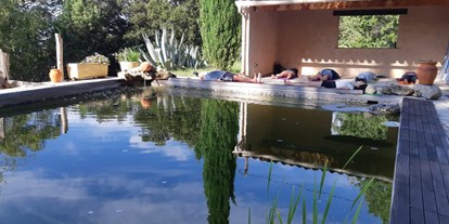 Nature hotel - Müllmanagement: Mehrweg-Geschirr - Provence-Alpes-Côte d'Azur - Natürlicher Swimmingpool - Abriecosy
