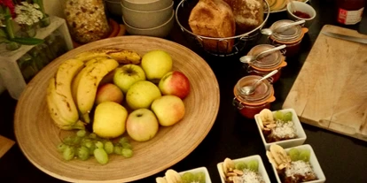 Nature hotel - Bio-Küche: Laktosefreie Kost möglich - France - bio-veganes Frühstücksbuffet - Abriecosy